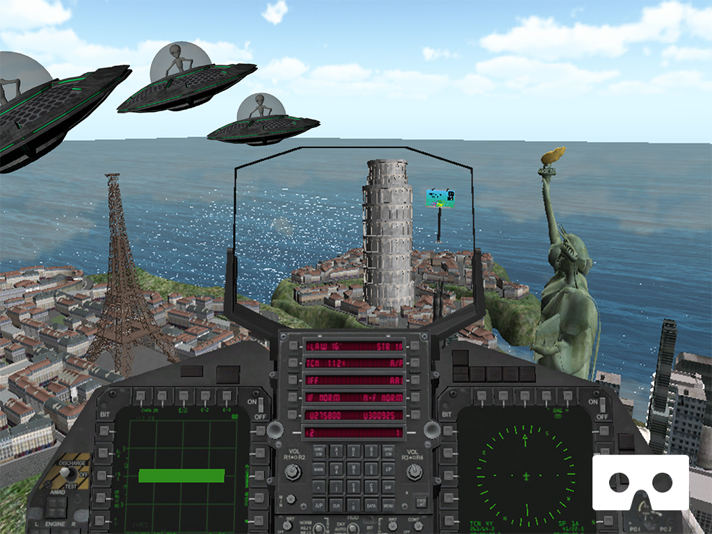 screenshot 3  Aliens Invasion VR content image